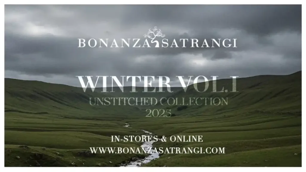 Bonanza Satrangi Winter Collection 2025 Vol-1