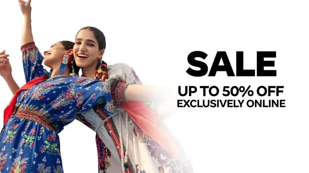khaadi sale 50% off 2025