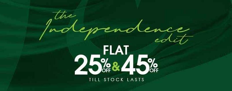 Alkaram Independence Day Sale