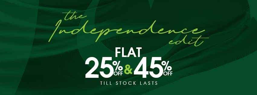 Alkaram Independence Day Sale