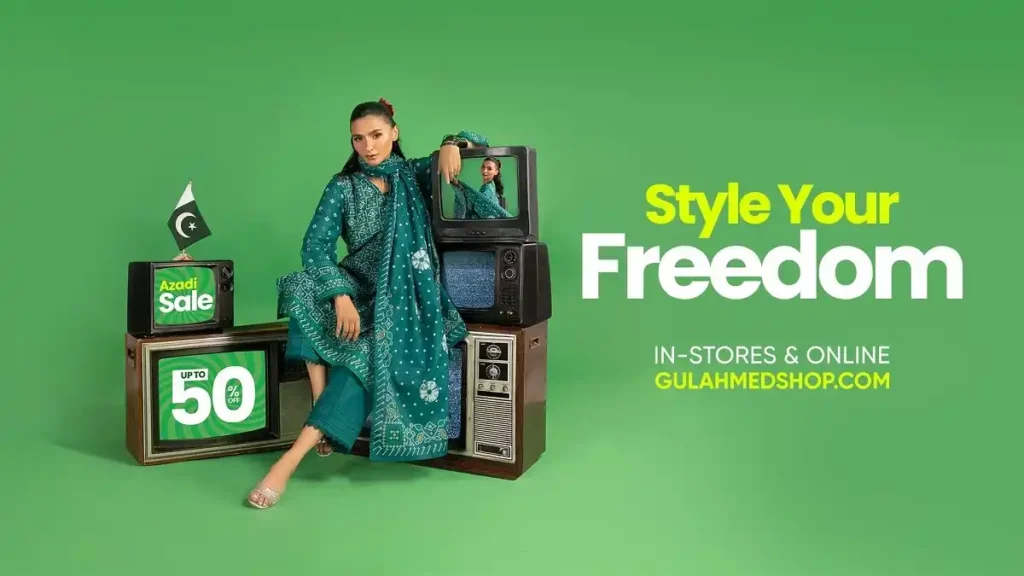gul ahmed azadi sale
