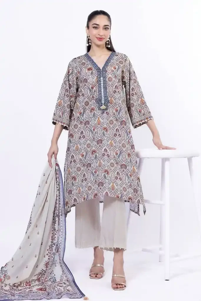 Khaadi 3 piece Sale Lawn