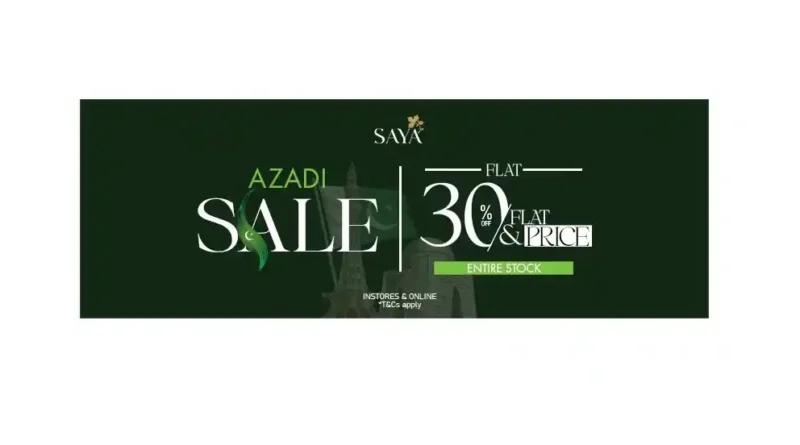 saya azadi sale 2025