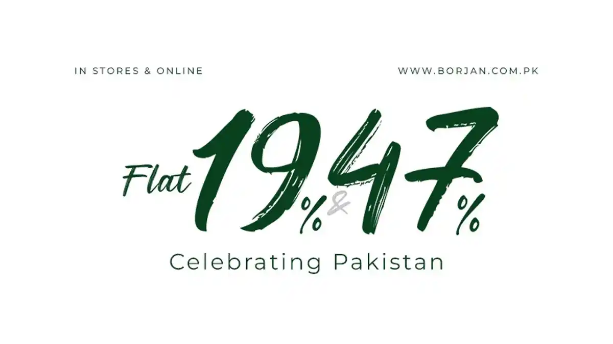 Borjan Azadi Sale 2026 – Save Flat 47% & 19% on Footwear