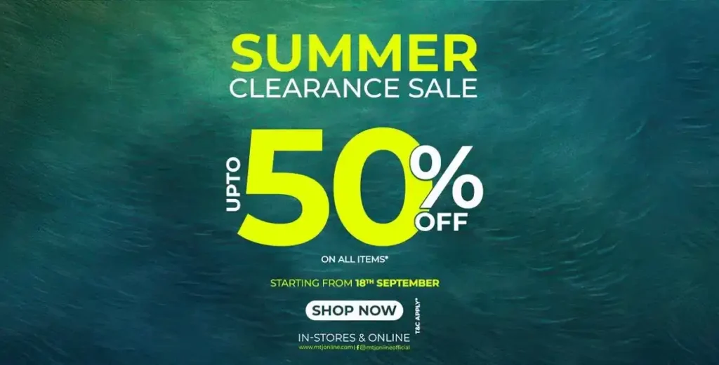 MTJ Lawn Sale (Summer Clearance)