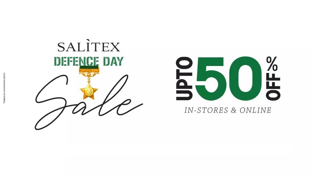 Salitex Defence Day Sale