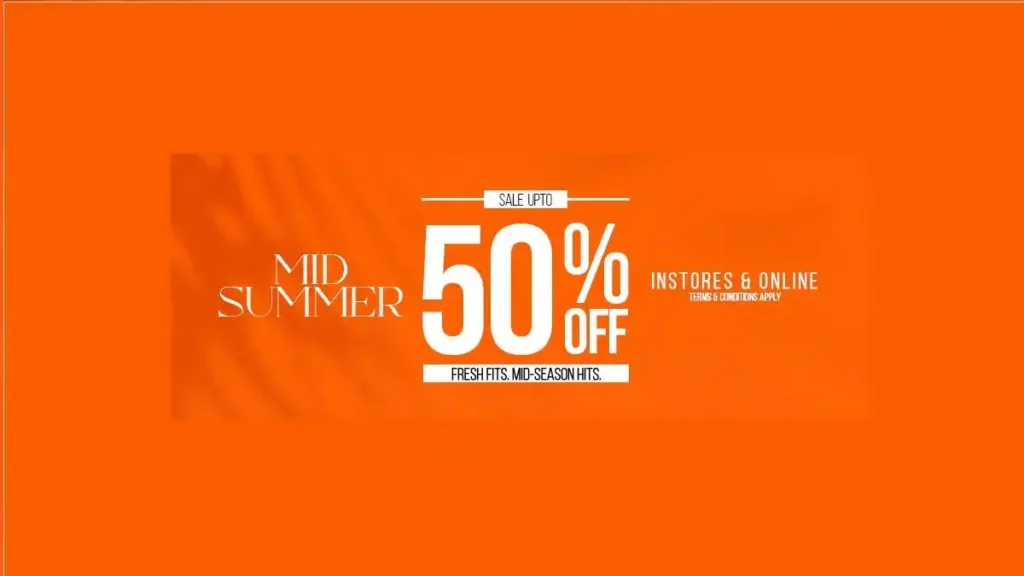 saya sale 50% off