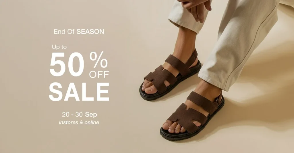 Logo Shoes Sale 50 off