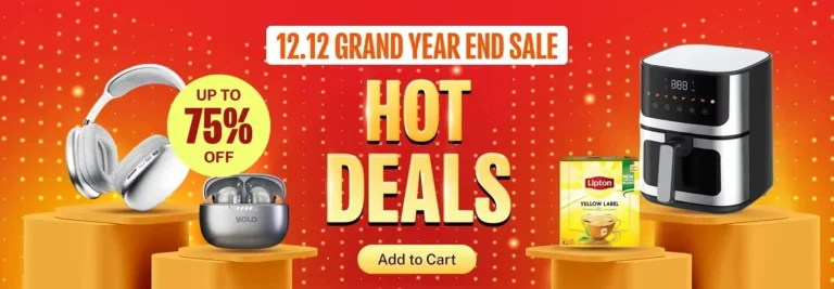 Daraz 12.12 Sale 2025 Grand Year End Sale Upto 80% Off