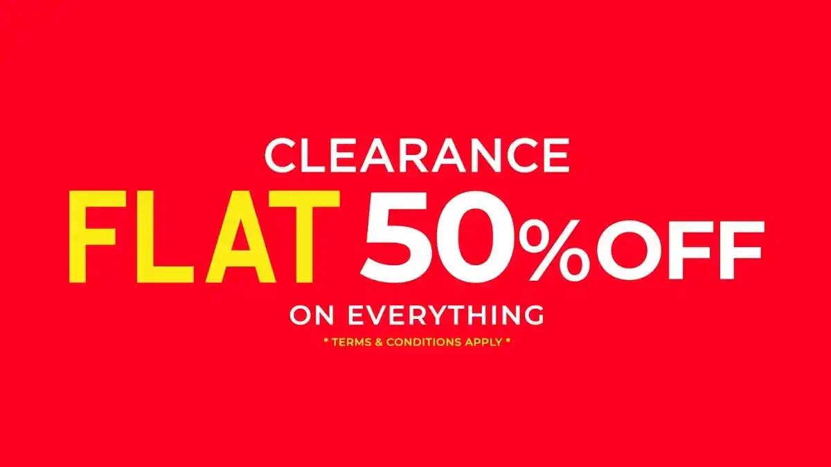 Rang Ja Clearance Sale 2026 Flat 50% Off With Price