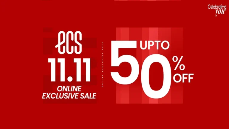 Ecs Shoes 11.11 Sale 2025 Upto 50% Off (Online Exclusive Sale)