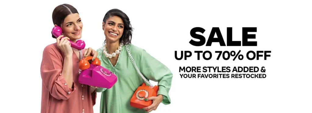 khaadi winter sale 70% off