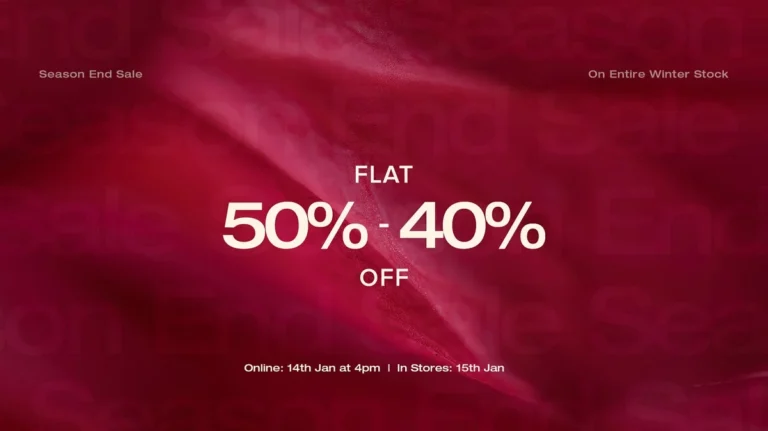 Beechtree Khaddar Sale 2026 Unstitched 3 piece 50% Off