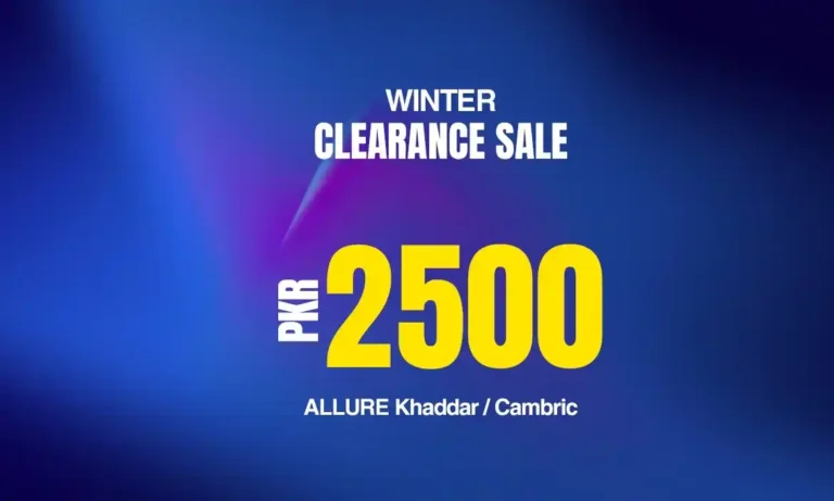 Edenrobe Winter Sale 2026 Unstitched 50% Off (Shop Online)