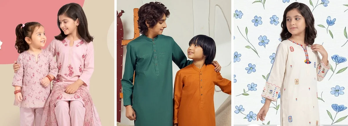 J. Junaid Jamshed Kids Clothing Sale