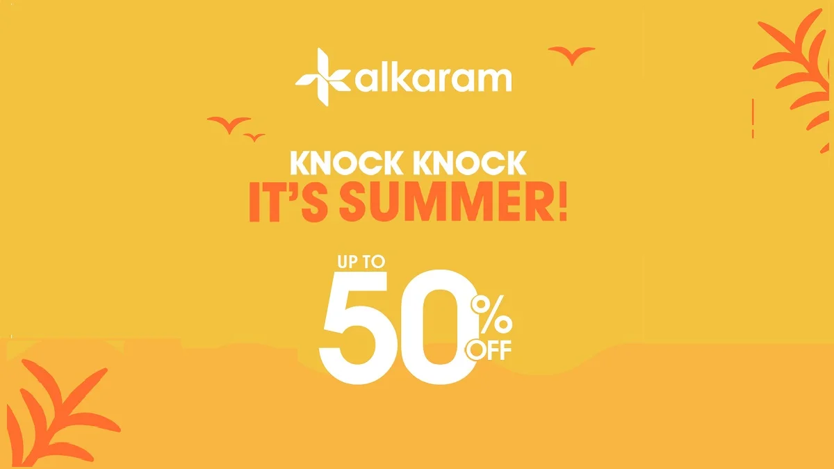 Alkaram Lawn Sale 2026 Upto 50% Off 3-Piece April Affair