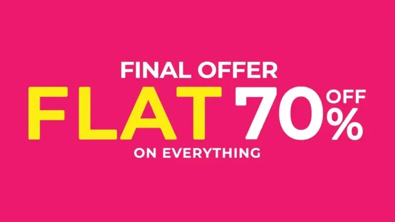 Rang Ja Summer Sale 2026 Flat 70% Off With Price