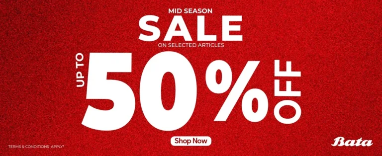 Bata Shoes Sale 50% Off 2026 With Price