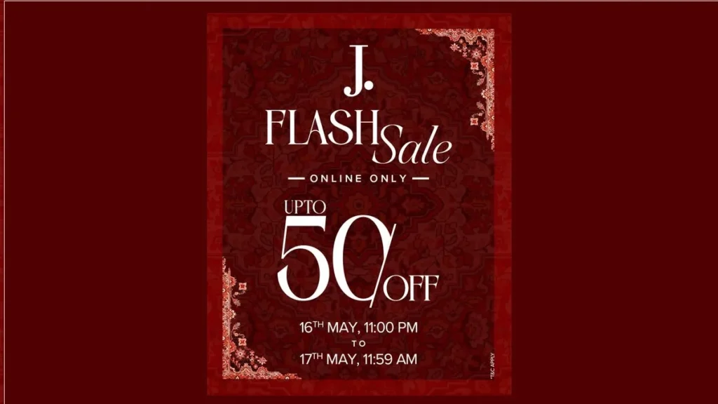 J. Flash Sale 2026