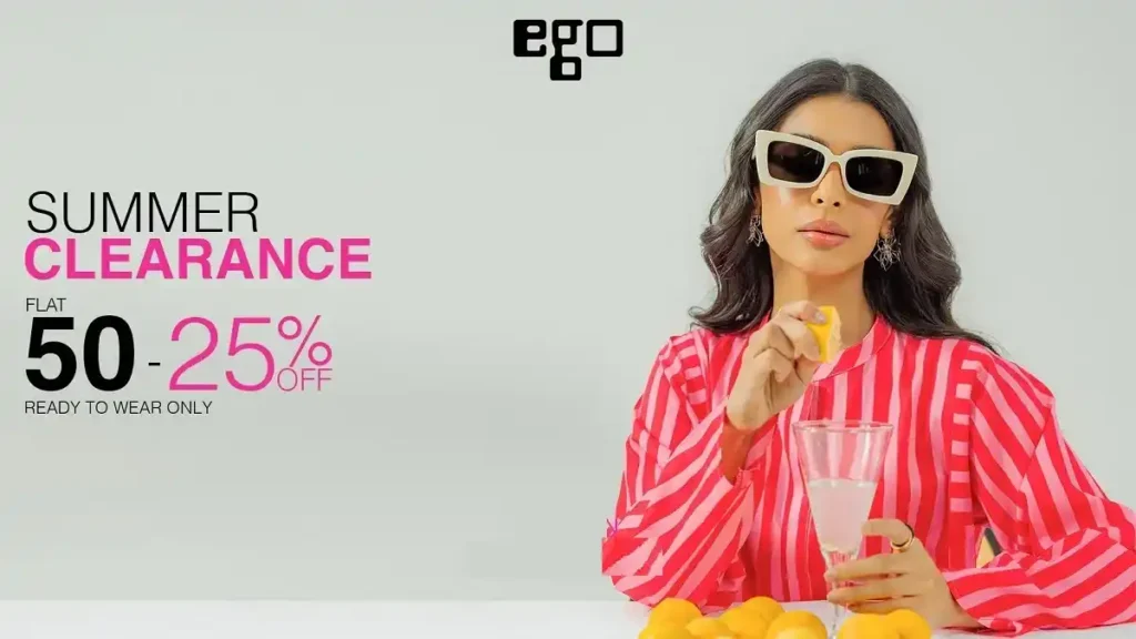 Ego Sale 50% off 2026