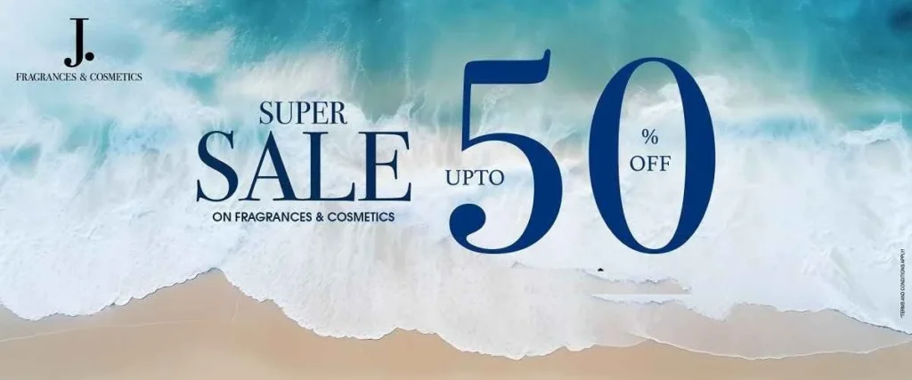 J. Perfumes sale 50% off 2026