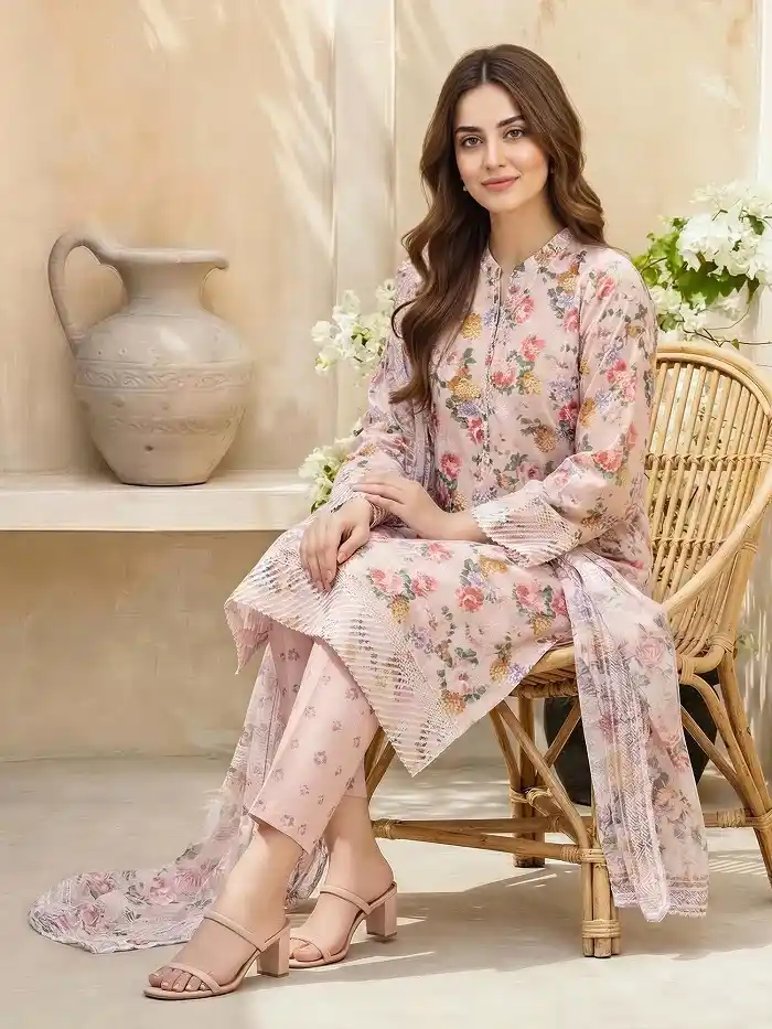 Limelight sale 50% off Unstitched 3 Piece
