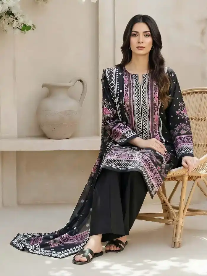 Limelight sale 50% off Unstitched 3 Piece