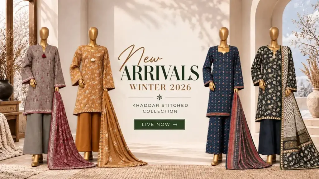 Bin Saeed Winter Collection Sale 2026
