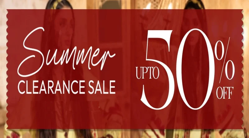 Bonanza Satrangi Summer Clearance Sale