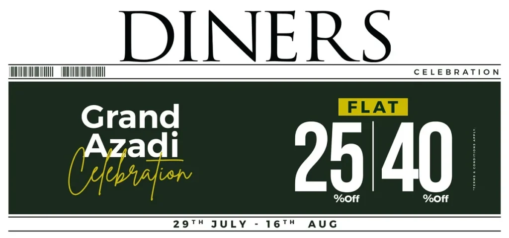 Diners Azadi Sale 2026