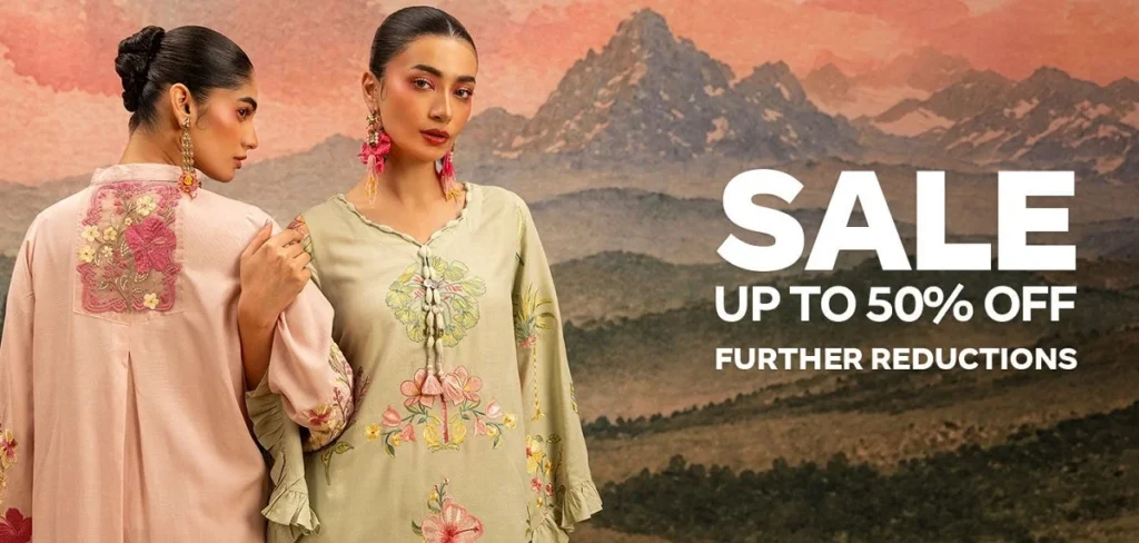 Khaadi 3 Piece Lawn Sale