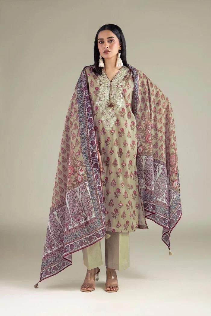 khaadi 3 piece lawn sale 2026 upto 50% off