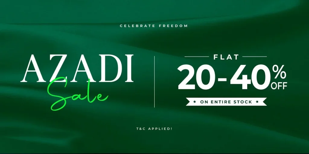 Khas Store Azadi Sale 2026