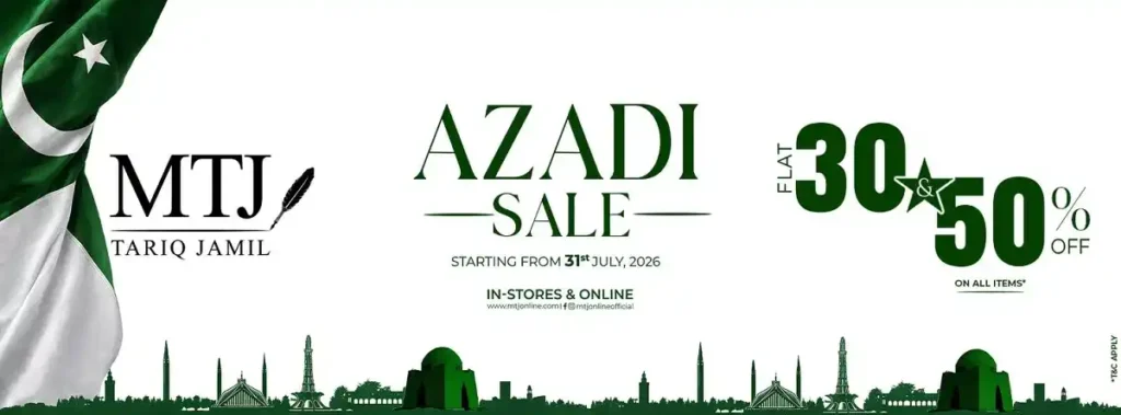 MTJ 14 August Independence Day Sale