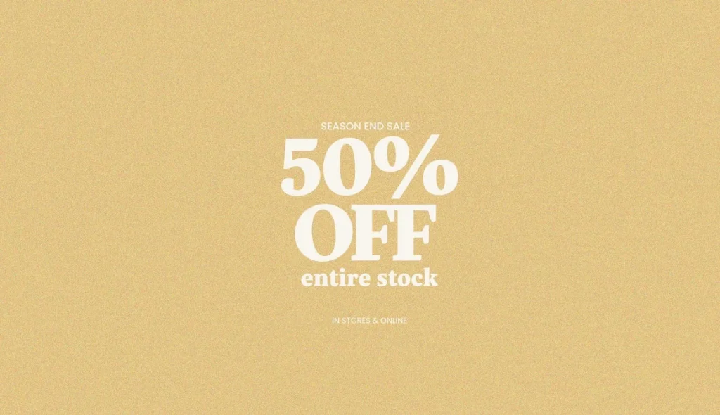 Rollover End of Season Sale