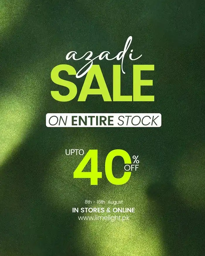 Limelight Azadi Sale