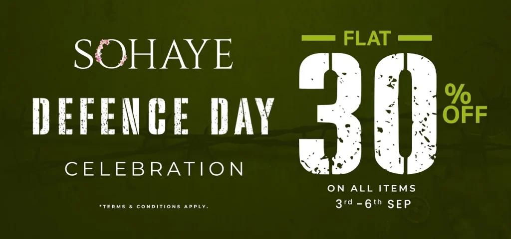 Sohaye Defence Day Sale