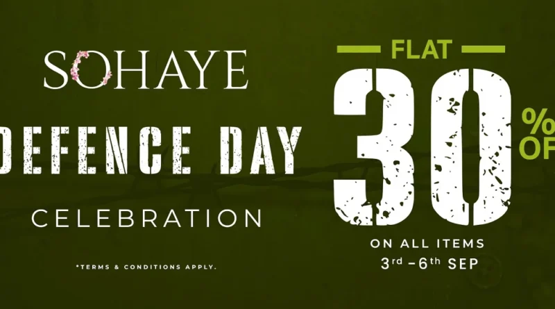 Sohaye Defence Day Sale